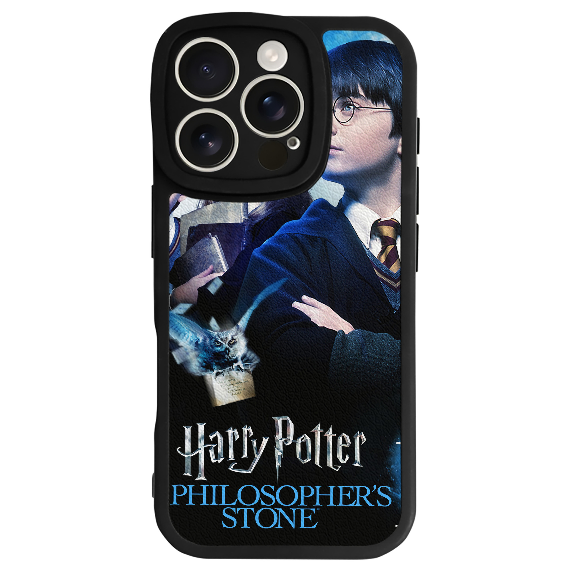 （画像用） Harry Potter ハリー・ポッターシリーズ 【iPhone 16シリーズ対応】シリコンスマホケース（レザー調） 材質：シリコン